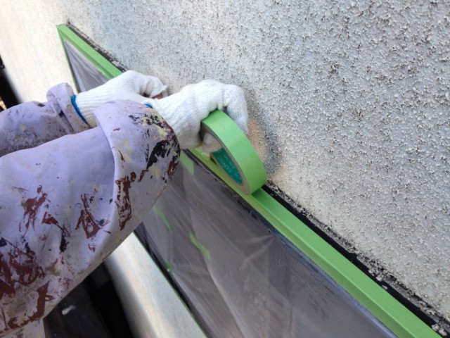 外壁塗装を行う上で必ず必要な作業「養生」